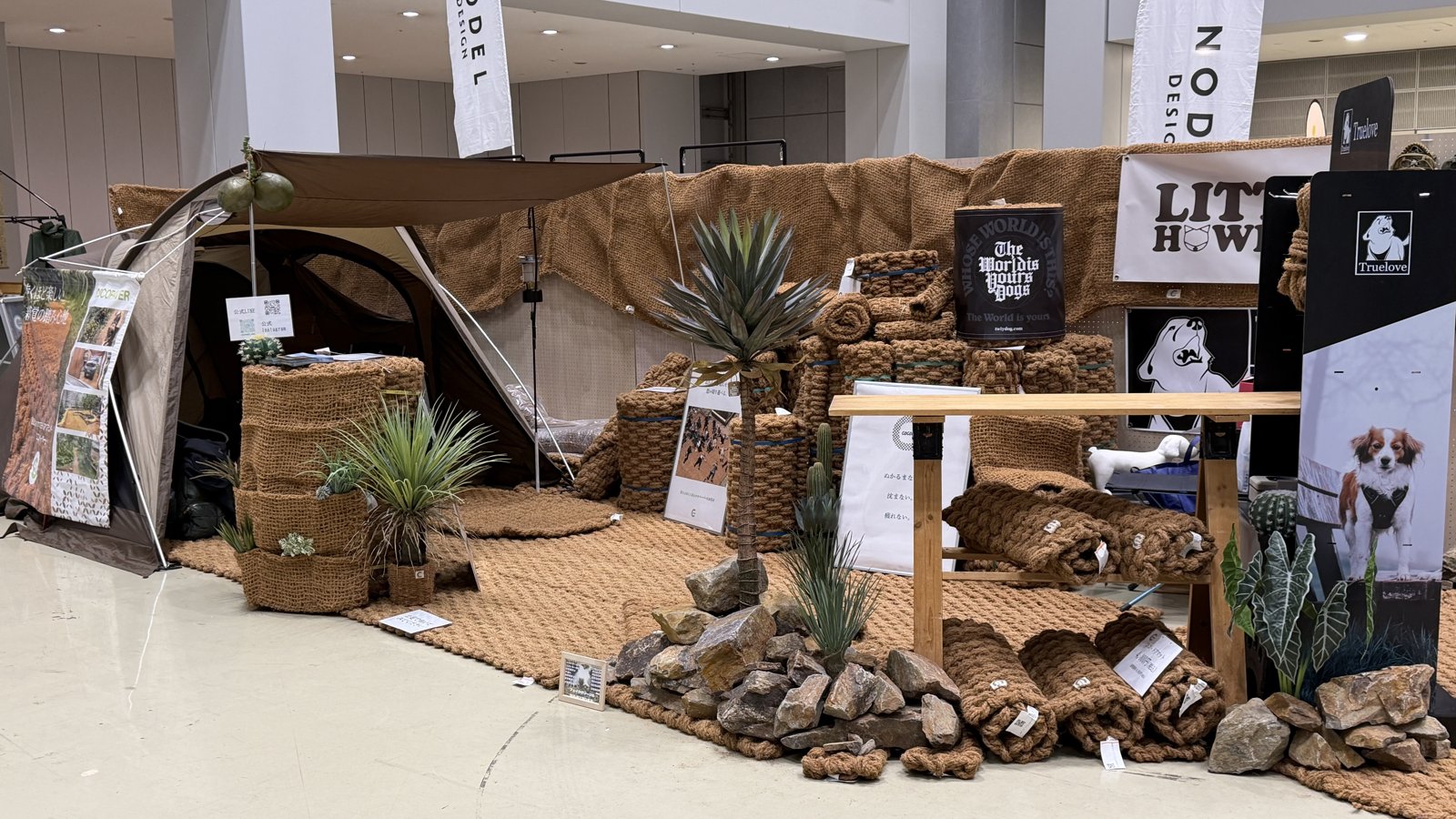 FIELDSTYLE TOKYO 2026 出展ブースの様子